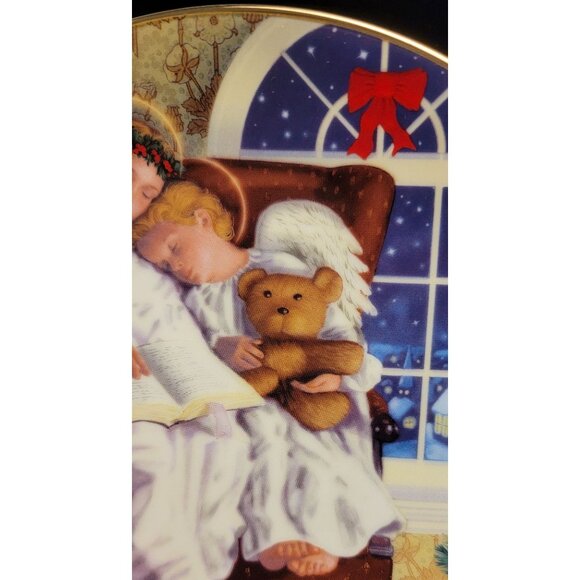 Antique Avon Collector's Porcelain Plate "Heavenly Dreams" - Picture 7 of 10